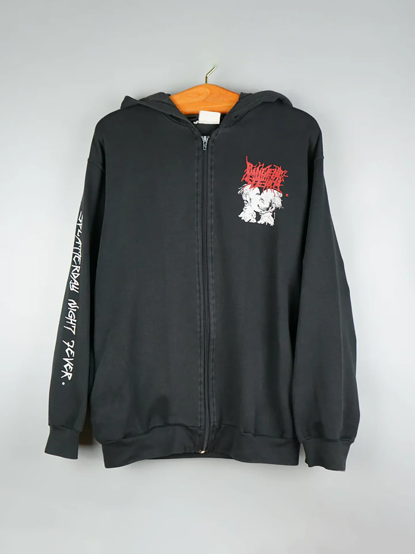 

Мужская толстовка Pungent Stench Band American Ro свободного кроя с капюшоном на молнии, молодежный тренд, цифровая печать, хлопковая толстовка с прямым напылением