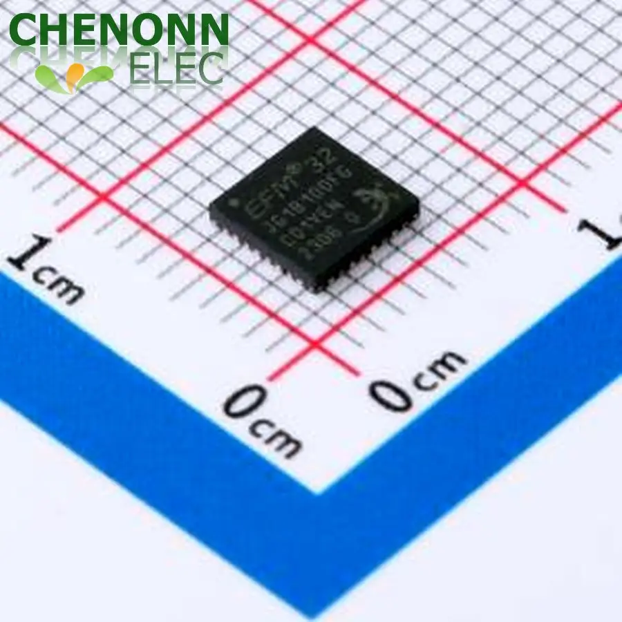 3PCS/LOT EFM32JG1B100F128GM32-C0 (Microcontrollers)