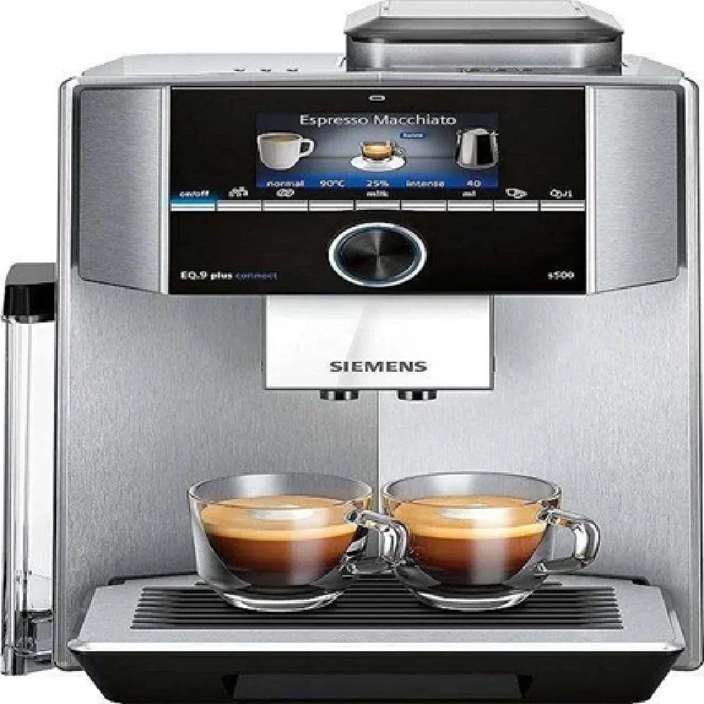 Hot Sales EQ.9 Plus Connect s500 Smart Automatic Coffee Machines with TFT Display Silent Ceramic Grinder 14 Coffee