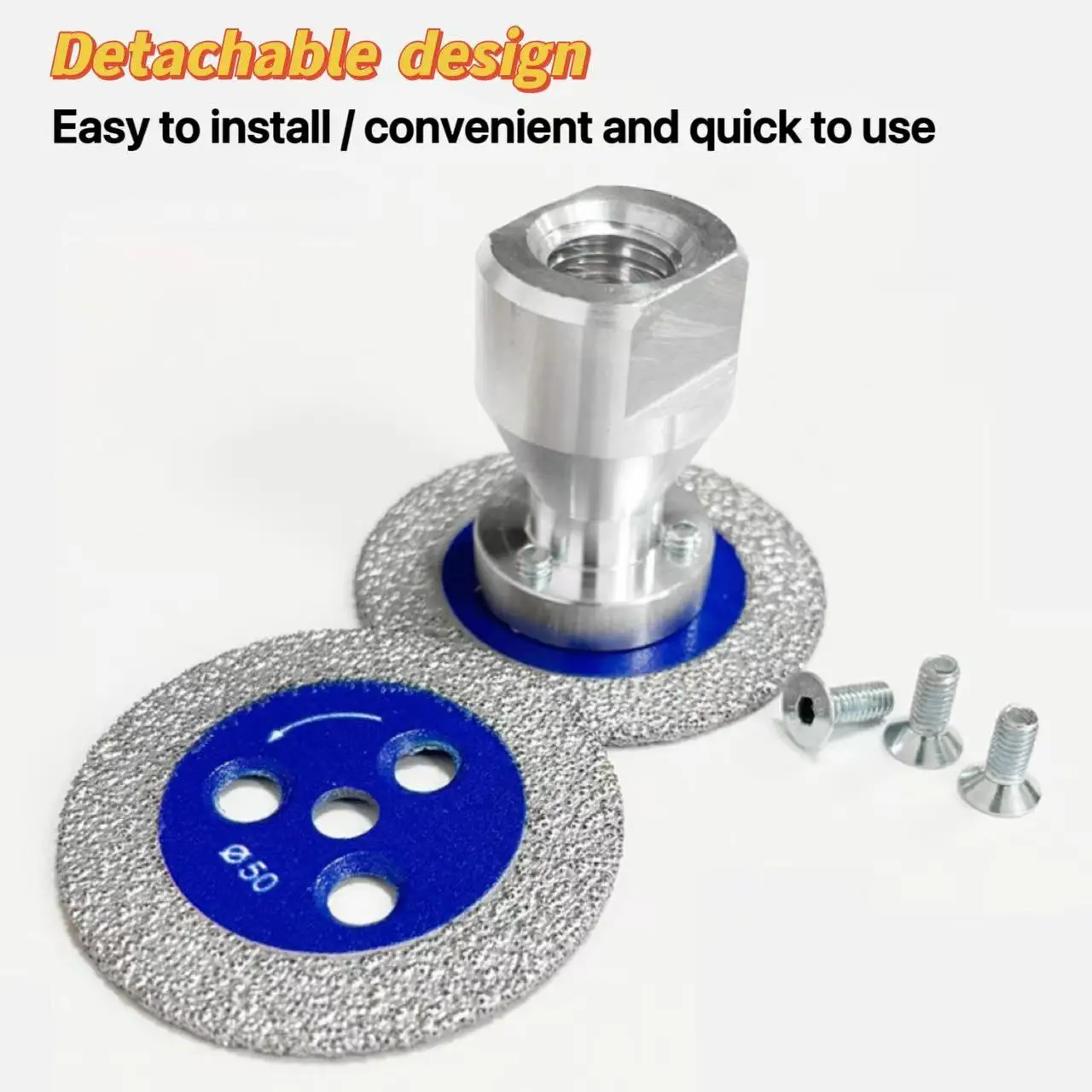 M14 Diamond Saw Blade, 2 - in - 1 for Cutting & Grinding, Durable with Detachable Design