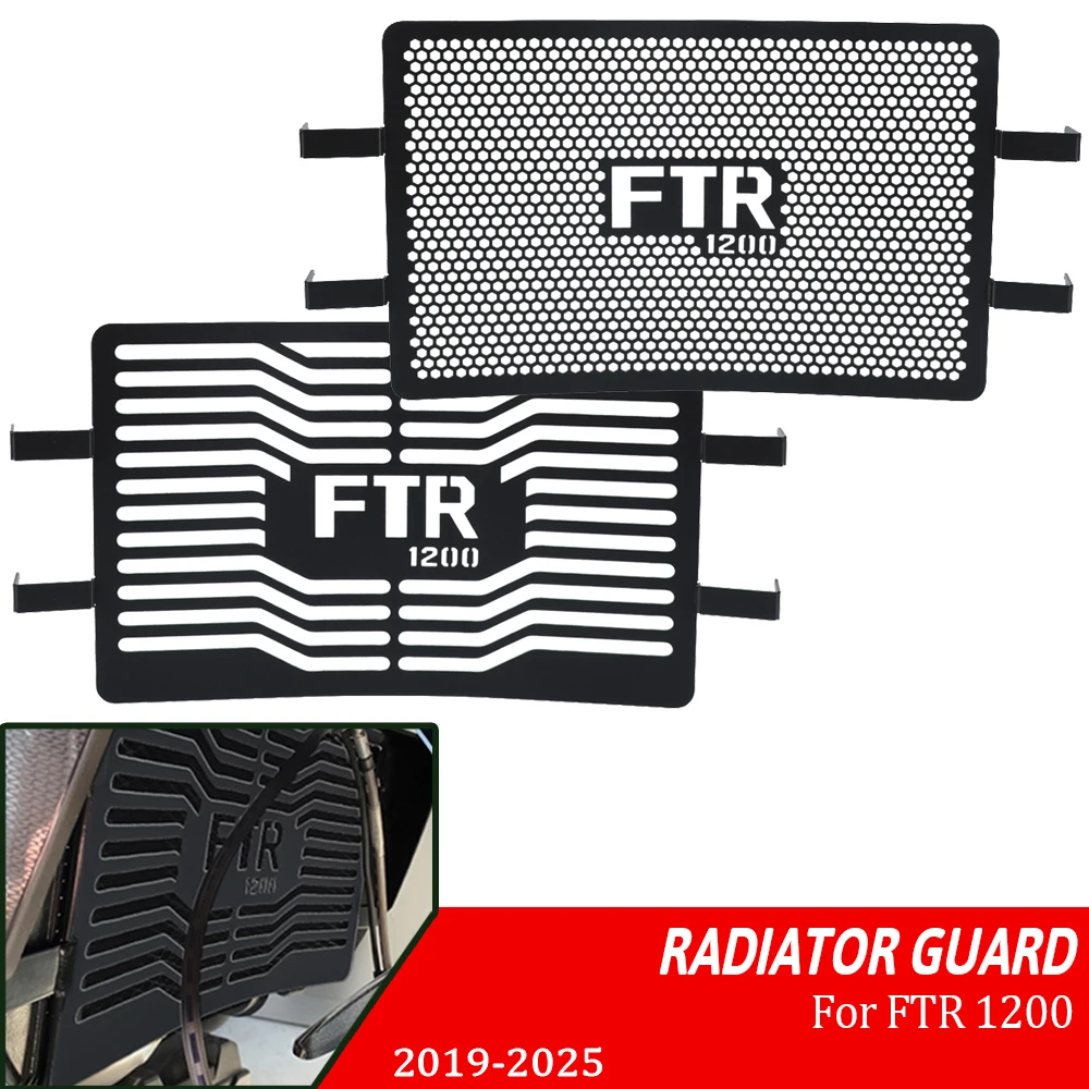 

Motorcycle CNC Radiator Grille Cover Guard Protection Protector Grill FOR INDIAN FTR1200 FTR 1200 SPORT RALLY CARBON 2020-2025