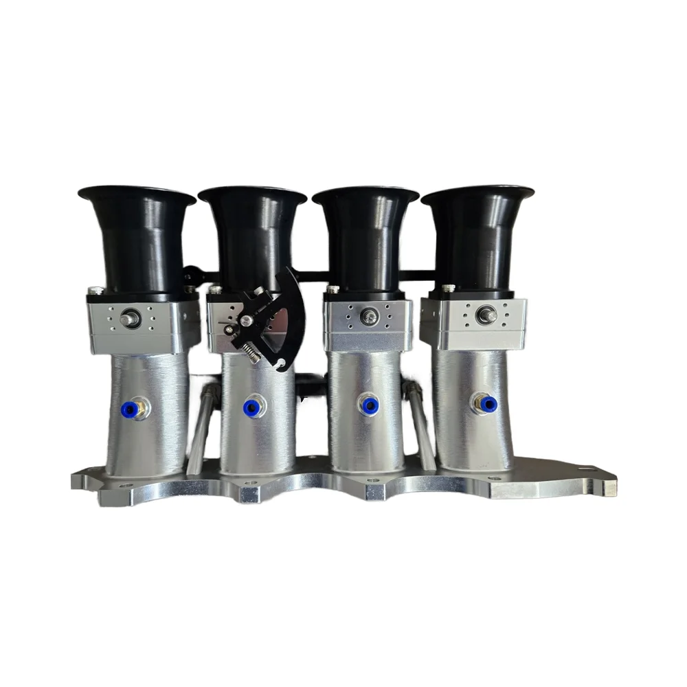

B16 B16A B16B B16A2 B18 B18C ITB Kit With Fuel Rail Kit Individual Throttle Bodies CNC 55MM For Honda