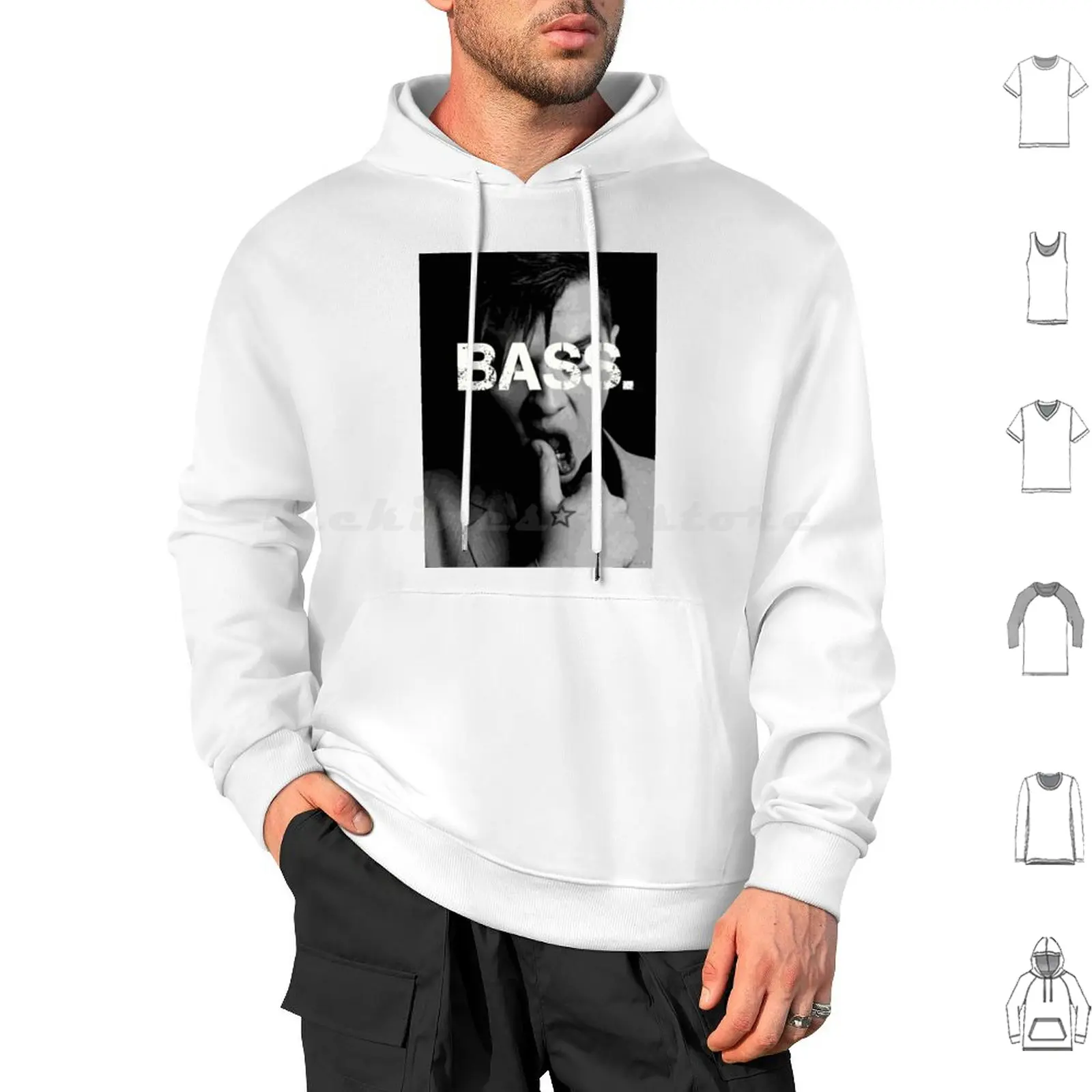 Bass Hoodies Long Sleeve Busted Bass Music Band Matt Willis Mcbusted