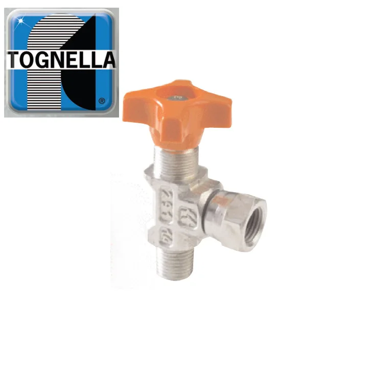 High Pressure 400Bar FT291-14 Manometer Isolator Valve, 90° Angle Gauge Needle Shut-off Valve For Excavator Hydraulic Station