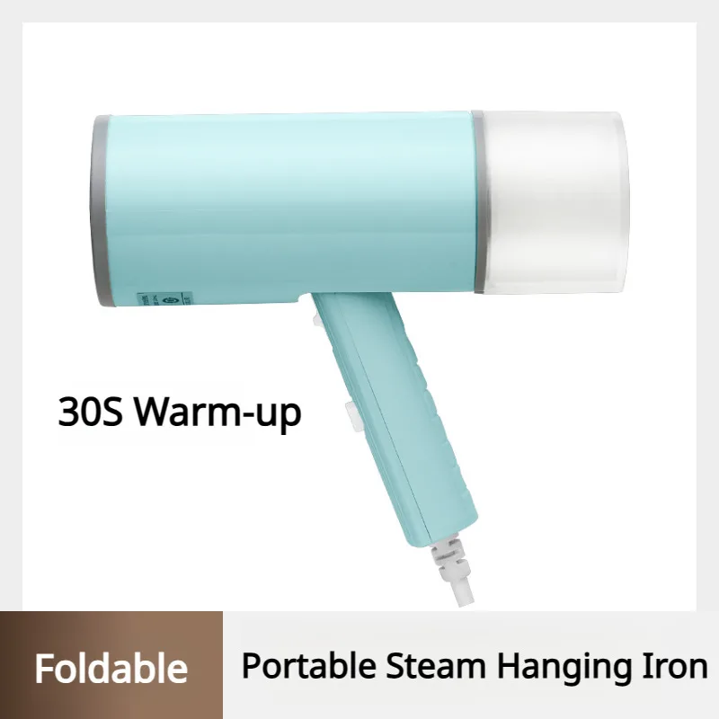 【EU Plug】 Household Portable Handheld Hanging Ironing Machine Foldable High-efficiency Steam Ironing Machine