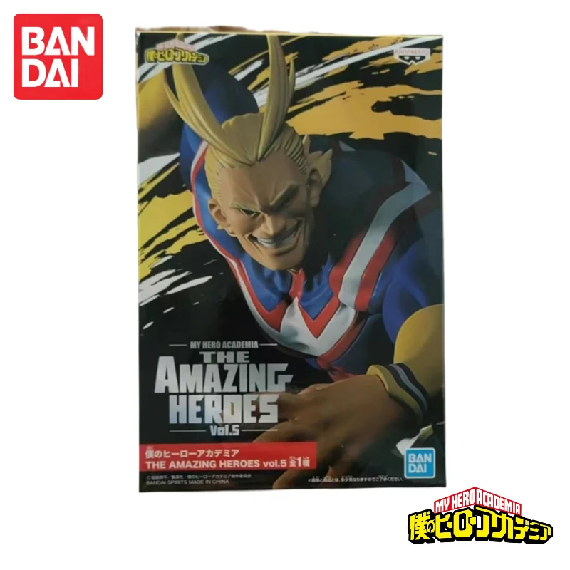 

В наличии Оригинальная статическая модель-конструктор Bandai Banpresto My Hero Academia The Amazing Heroes All Might Vol.5 (призовой набор)