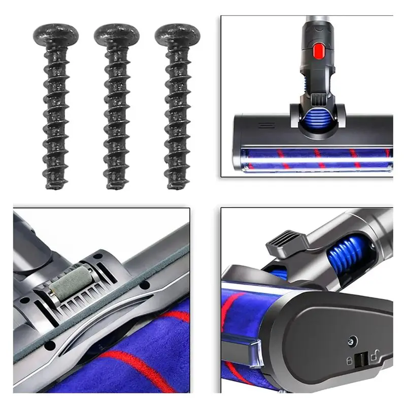 BAAJ-30X Universal Screws For Dyson V6 V7 V8 V10 V11 Vacuum Cleaner Power Pack/Battery SV09 SV10 SV11 SV12 SV14 B view 5