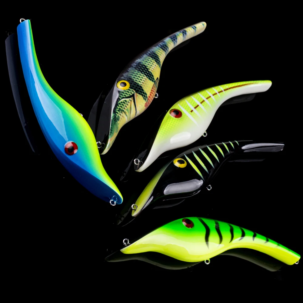 AYWFISH 14CM 42G Jerk Bait Sinking Hard Body Minnow Saltwater Lipless Crank Wobbler Fishing Lure Jerkbait For Pike Musky Fishing