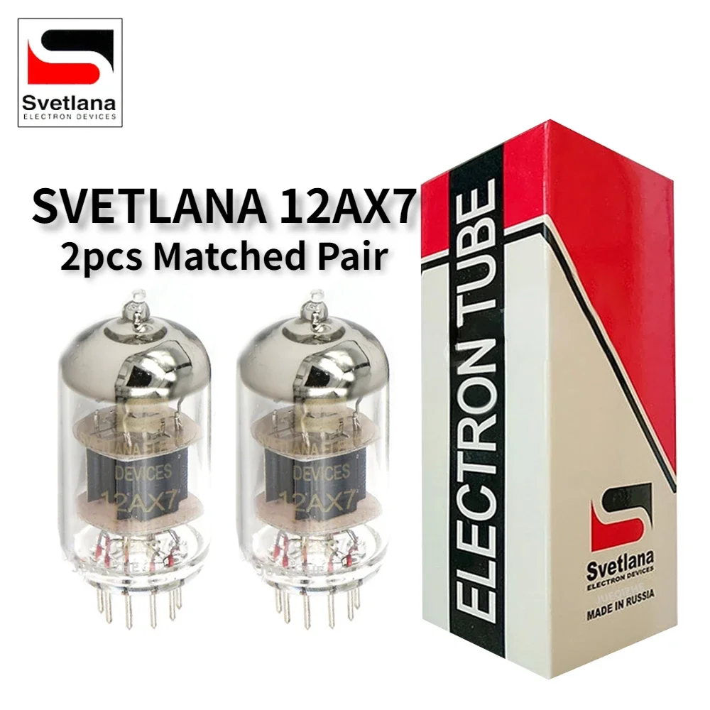SVETLANA 12AX7 Vacuum Tube Upgrade ECC83/6N4 Electronic Precision Matching Amplifier High Fidelity Matched Quad