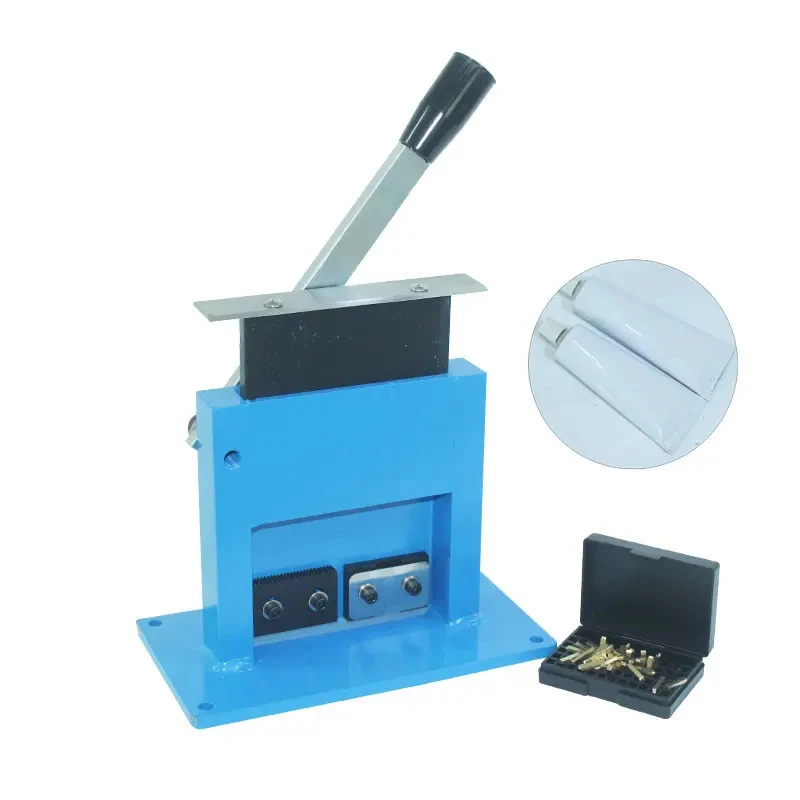 Semi-automatic Manual Table Top Ultrasonic Toothpaste Tube Sealing Machine Aluminium Plastic Pipe Sealing Tail Machine