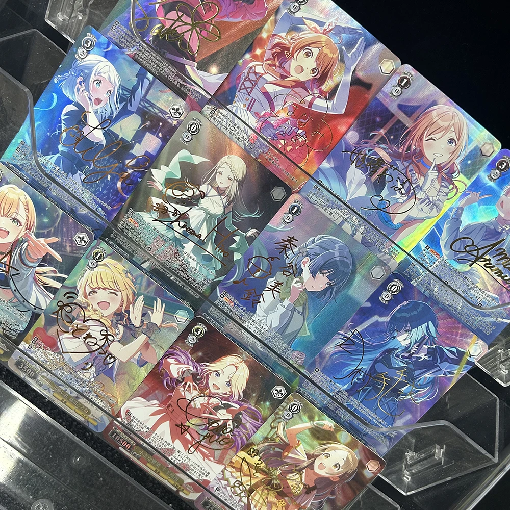 أنيمي جمع بطاقة مدرسة المعبود ماستر لعبة شينوساوا هيرو جيم/W124-074SP SP Gim/W124-079SP رينامي هايمساكي فلاش احباط بطاقة #2