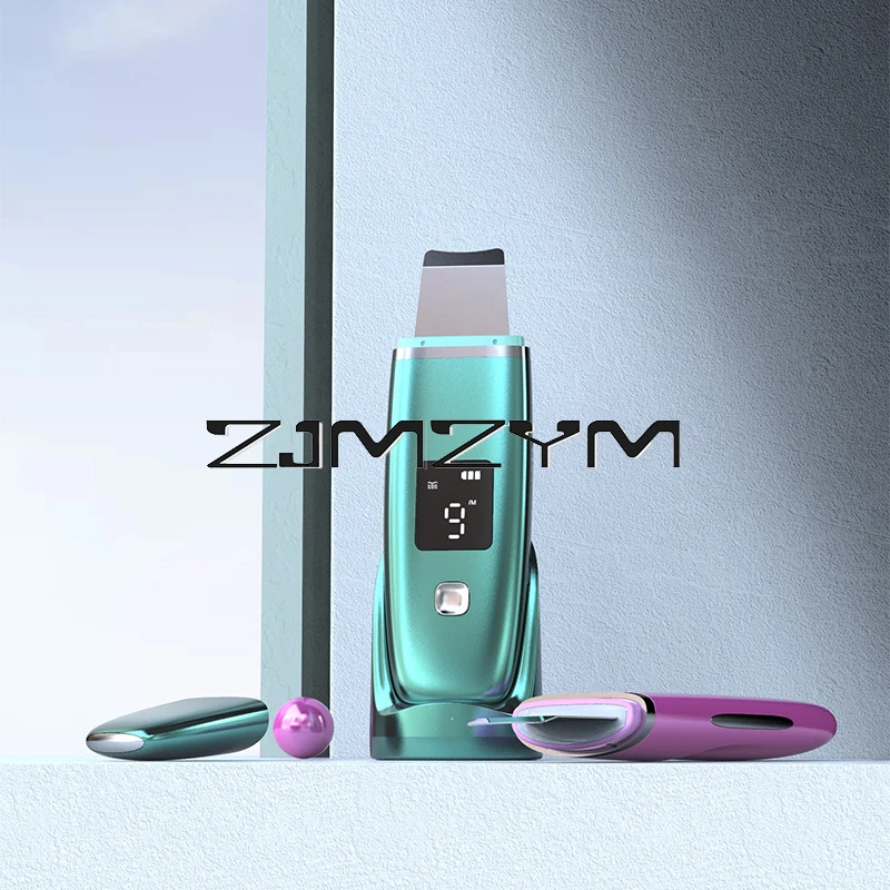 Ultrasonic Skin Scrubber Pore Cleaner, removedor de cravos, Face Lift Devices, Limpeza Profunda, Esfoliante, Peeling Facial Care Machine