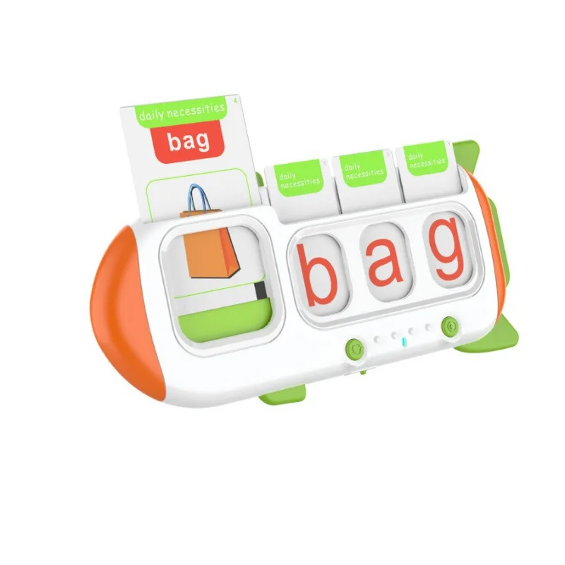 English Word Music 2-6 Years Card Insertion Card Early Education Machine Learning Map Listening and Reading Teaching Audio