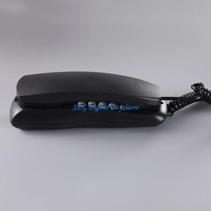 U75B Wall Phone Fixed Landline Wall Telephones with Speed and Memory Buttons