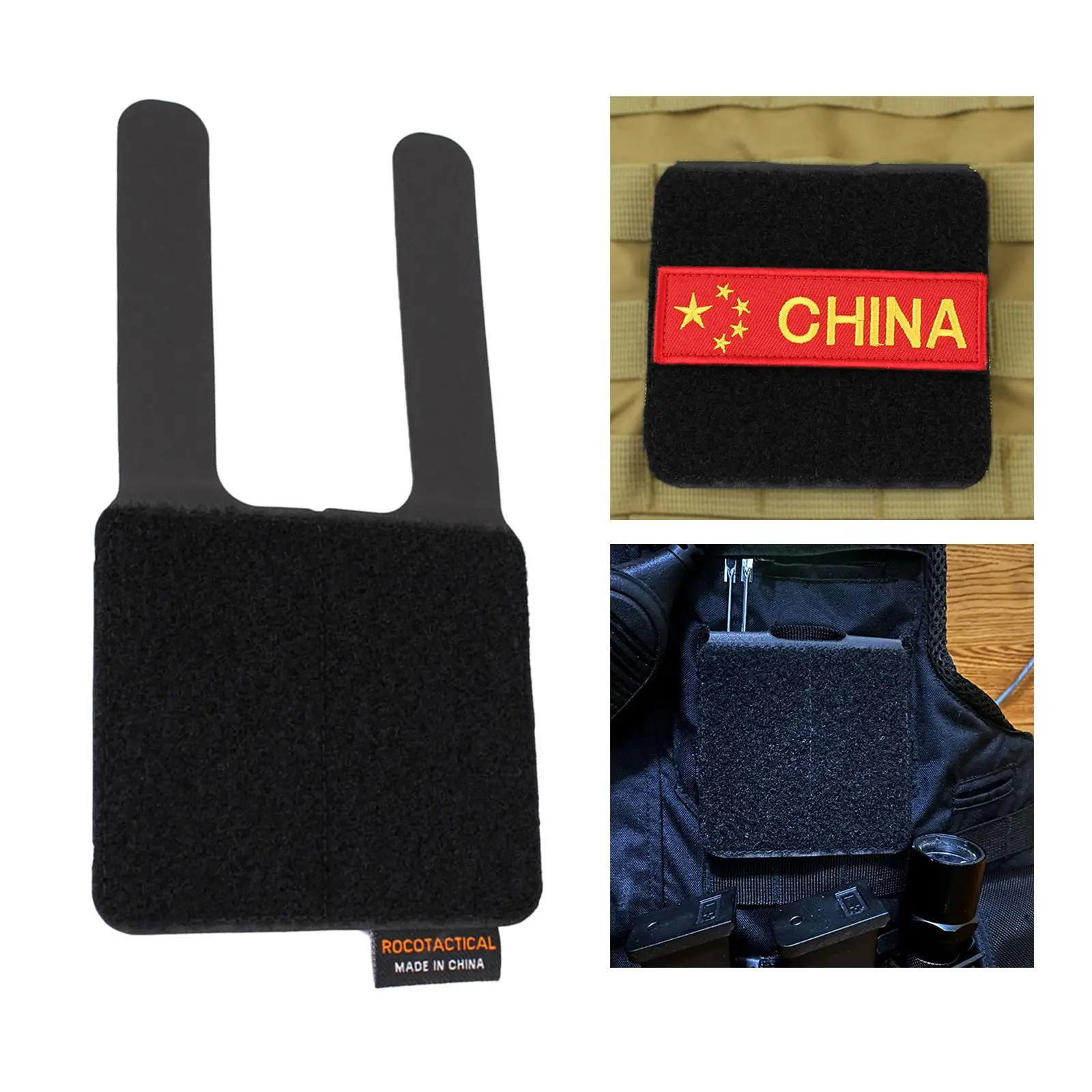 Morale Patch Board Nylon Molle Attachment DIY for Clothes Accessory Bags Backpack