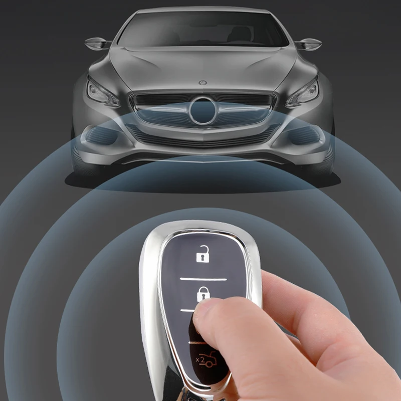 حافظة مفاتيح للسيارة غطاء مفاتيح لسيارة شيفروليه كامارو ZL1 LT1 RS SS للتحويل تشيفي ترافيرس RS كروز تراكس ماليبو فولت بولت الاعتدال