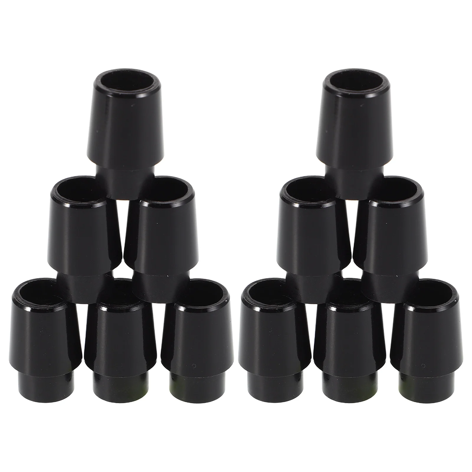 

12 Pcs Golf Accessories Rubber Ferrule Sleeves for Iron Rod Shock Absorption Durable Golf Club Shaft Rings Universal Fit