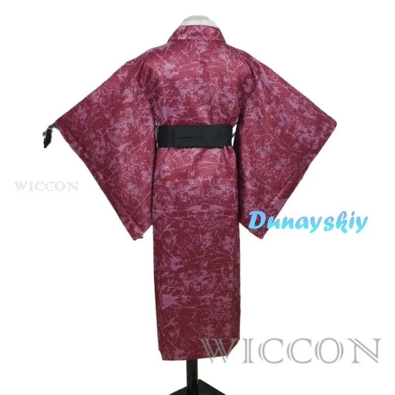 CosplayUzui Tengen الخيال أنيمي شيطان تأثيري القاتل زي تمويه الكبار الرجال تأثيري لعب الأدوار قناع عين ملابس الذكور هالوين