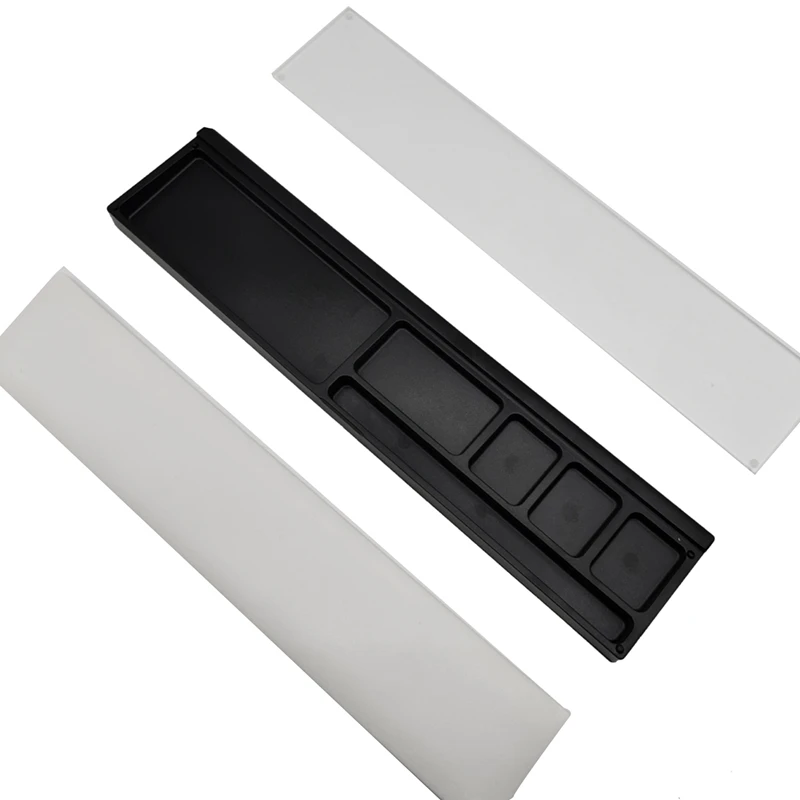 Klavye Bilek Dinlenme Pedi Ergonomik Yumuşak Masaüstü Saklama Kutusu Oyuncular Öğrenciler Için Kolay Yazma Ağrı kesici B Kolay Kurulum