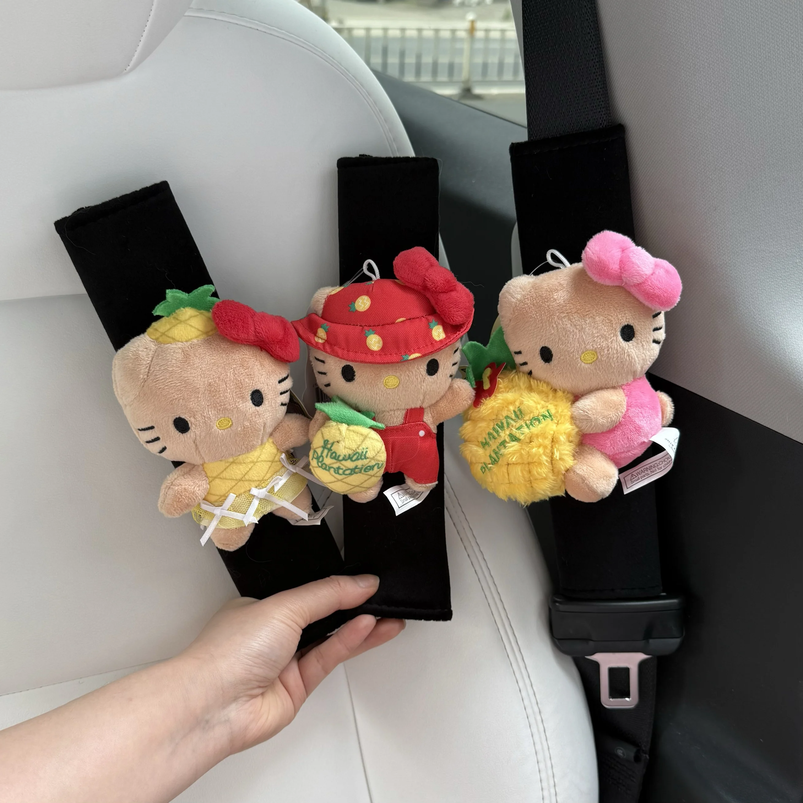 

Hello Kitty Car Safety Belt Cover Adjustable Seat Belt Cover Shoulder Strap Cover Car Shoulder Protector Pad Auto Accessories