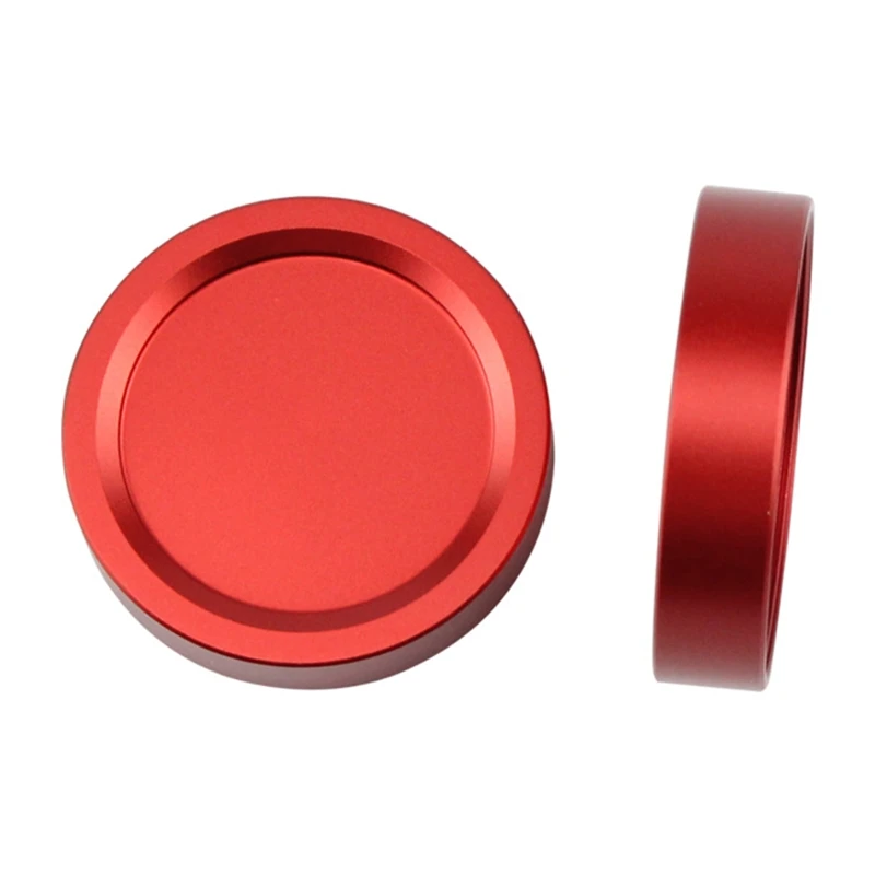 Aluminum Alloy Cover M42x 0.75 mm Astronomical Eyepiece Dustproof Lens Cover Dust Black / Red Anodized