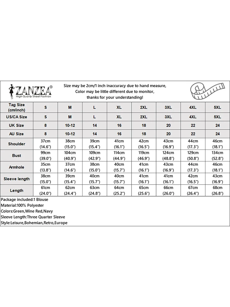 ZANZEA Office Women Blouse Summer Elegant Shirt Women O Neck 3/4 Sleeve Blusas Elegant Solid OL Work Tops Tunic Femme Mujer 2025
