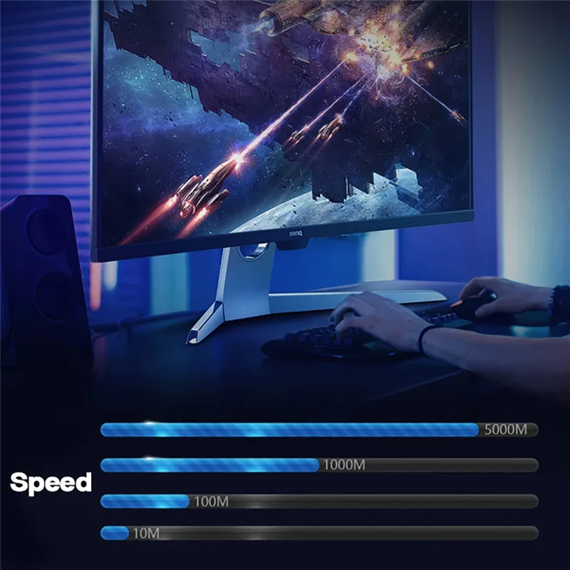 5000Mbps USB محول إيثرنت USB3.0 Type-C إلى RJ45 5Gbps إيثرنت محول بطاقة الشبكة محول محور للكمبيوتر ويندوز 11 المحمول