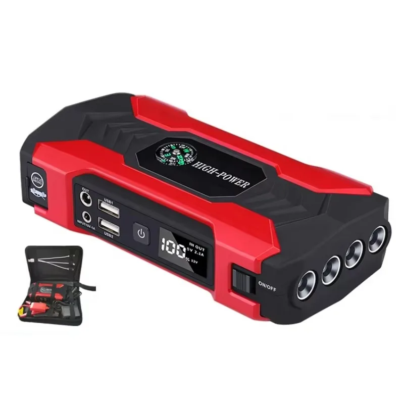 Powerful 20000mAh Car Jump Starter New Arrival 400A Peak Auto Booster Lithium Ion Battery Cheap Portable Power Stations Auto