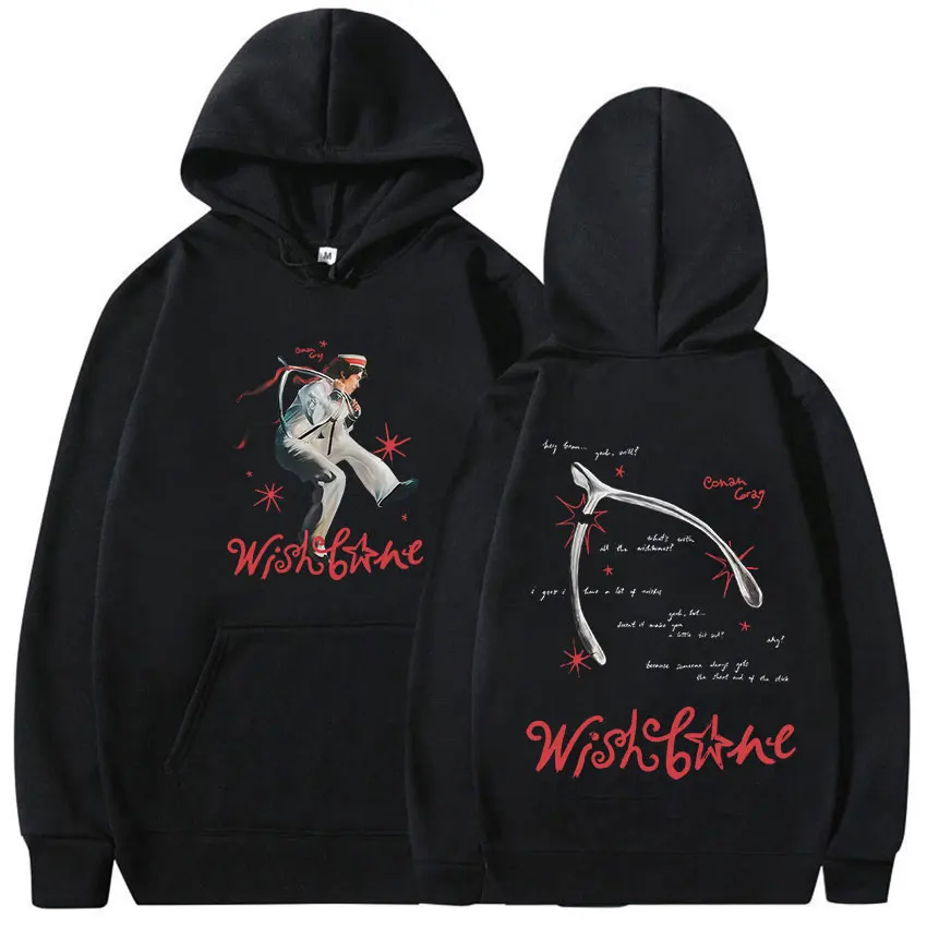 

Conan Gray Wishbone Album 2025 Merch Hoody Men's Clothing Gothic Rock Long Sleeve Sweatshirt Retro Oversized Fleece Hoodies Tops
