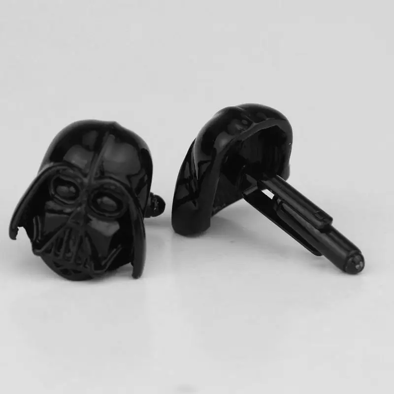 Disney Movie Jewelry Star Wars Darth Vader Cufflinks Classic Figure Stormtrooper Cufflinks Men French Shirt Cuffs Accessories