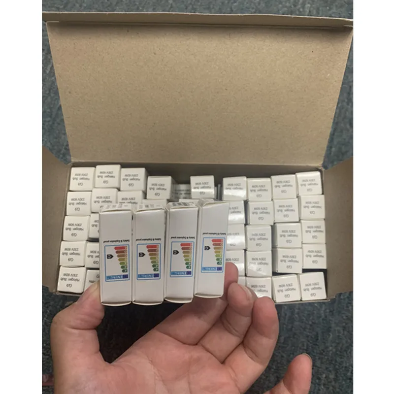 5/10PCS G9 230V 18W 25W 33W 40W 60W LED Lamp Bulbs Inserted Beads Crystal Lamp Halogen Bulb  Eco Halogen Light Bulbs Capsule