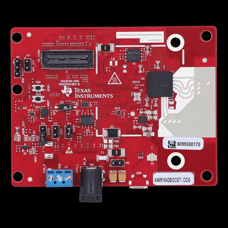 Wide Field FOV Antena para Detecção de Distância, AWR1642BOOST-ODS, Millimeter Wave Obstacles Sensor