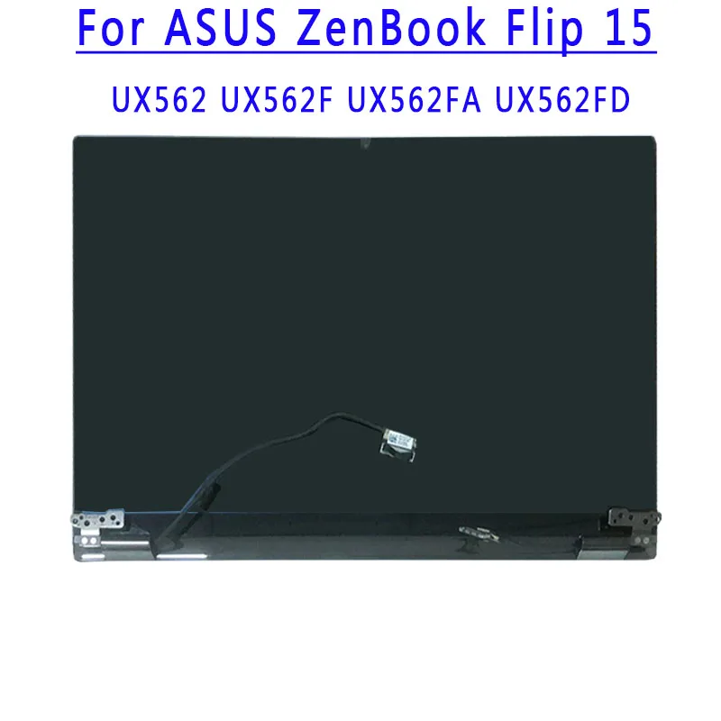 15.6 inch 1920X1080 FHD EDP 60HZ LCD Screen Upper Part With Touch For ASUS ZenBook Flip 15 UX562FD UX562FA UX562F UX562 ux562