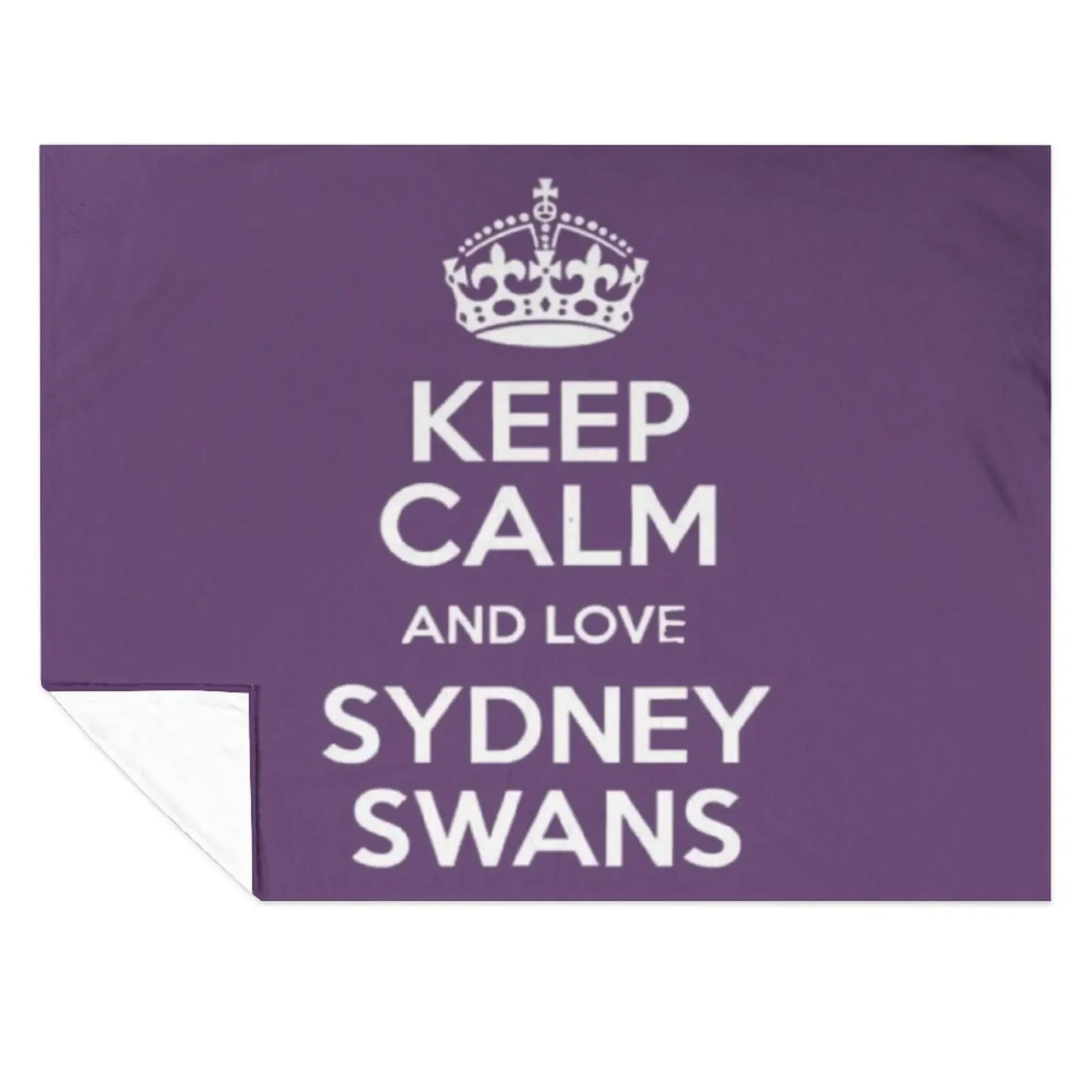 

Sydney swans football club AFL Footy \t \t Throw Blanket Thins Tourist Multi-Purpose Luxury Brand Blankets