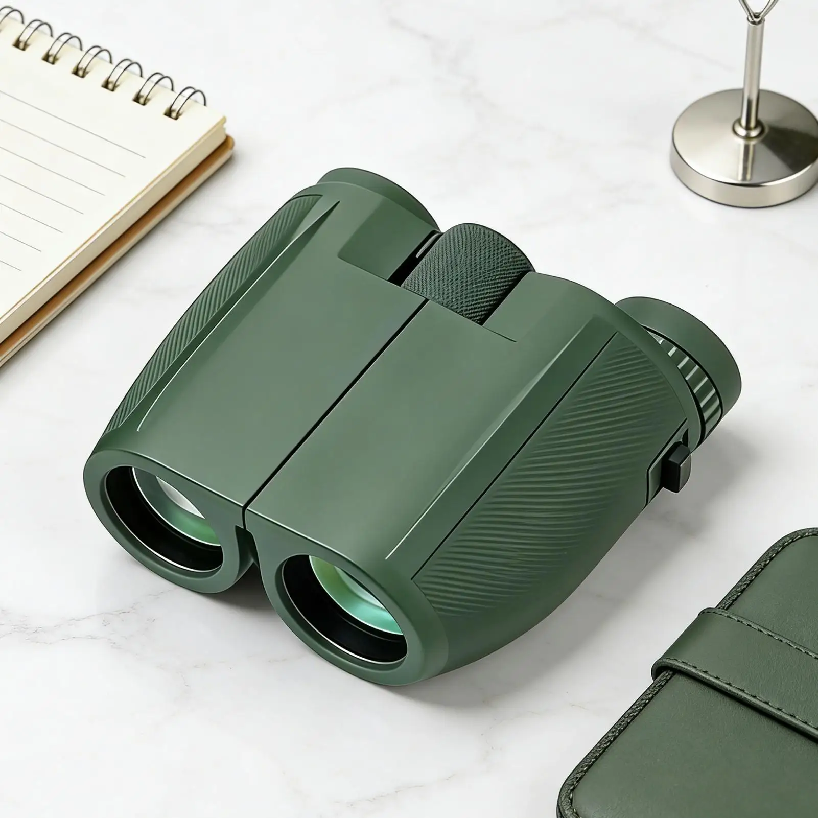 Waterproof Binoculars 10x25 Easy Focus Waterproof High Power Binoculars For Boaters Hikers Travelers Sports Fans Campers