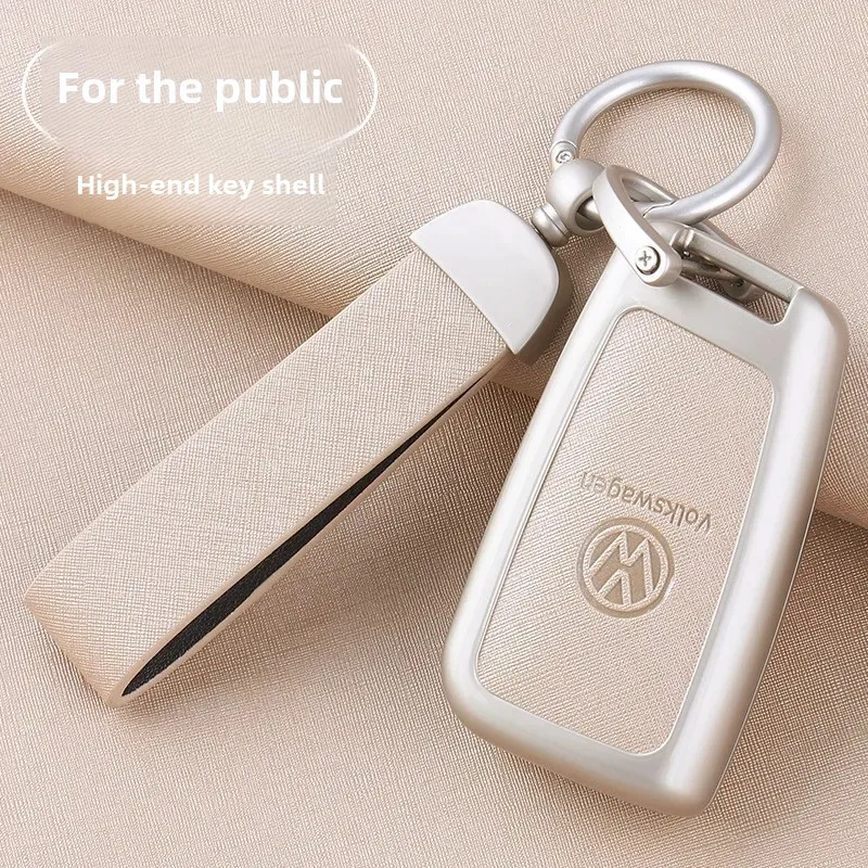 High-end Vw Id3 Golf 8 Key Case Premium Shell Shield For Id4x Id6x Id7x Models Luxury Car Key Cover Durable Material