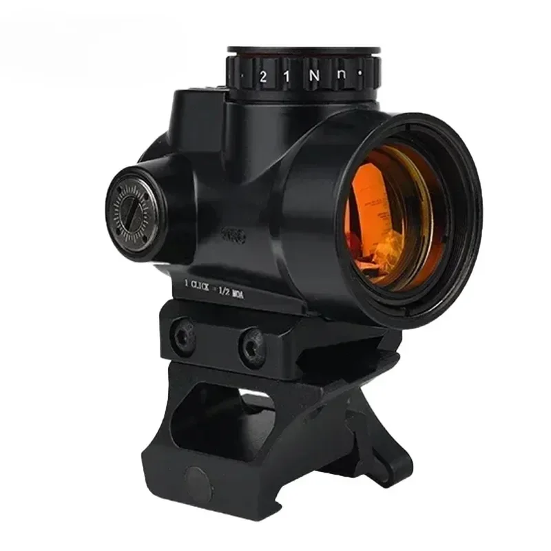 Red Dot Sight HD101 Collimator Rifle Red Green Dot Reflex Sight Scope Fit 20mm Weaver Rail for Airsoft / Hunting Rifle