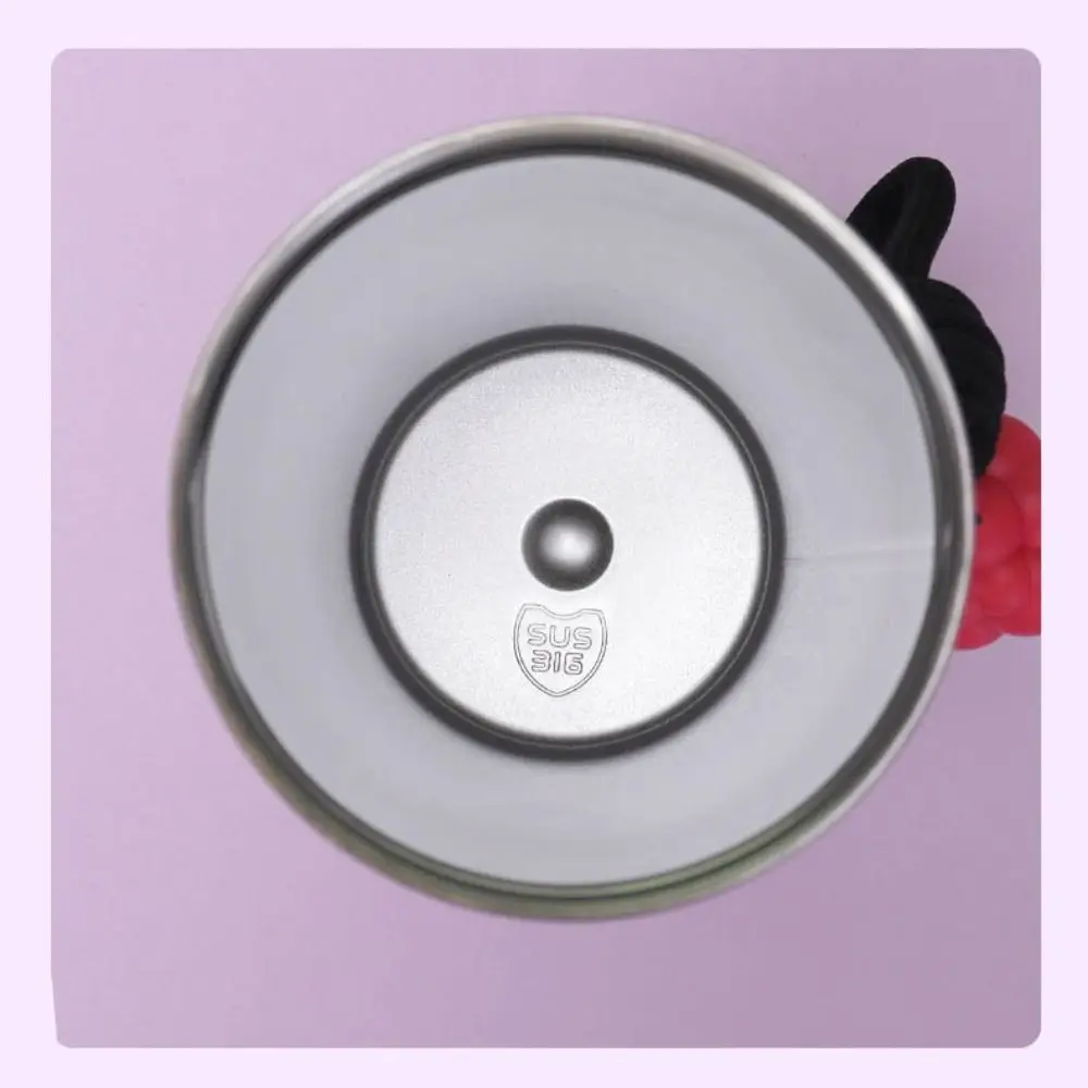 

700ML Vacuum Cup 316 Stainless Steel With Lifting Rope Thermal Water Bottle Leak-proof Cold Insulation Direct Drinking Cup