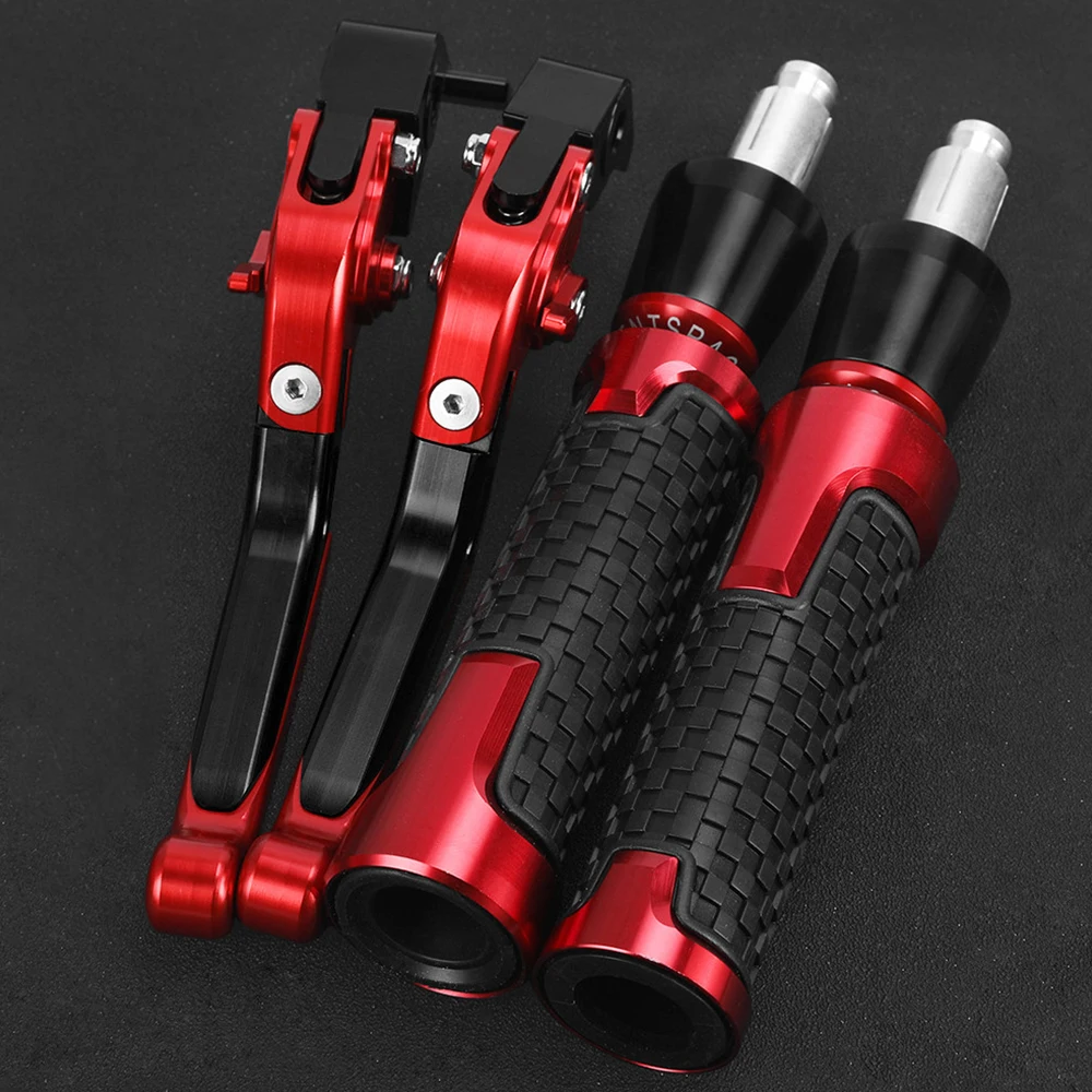 For YAMAHA XJ 650 TURBO XJ650 1980 1981 1982 1983 1984 1985 Motorcycle Adjustable Brake Clutch Lever Handle Grips Handlebar Ends