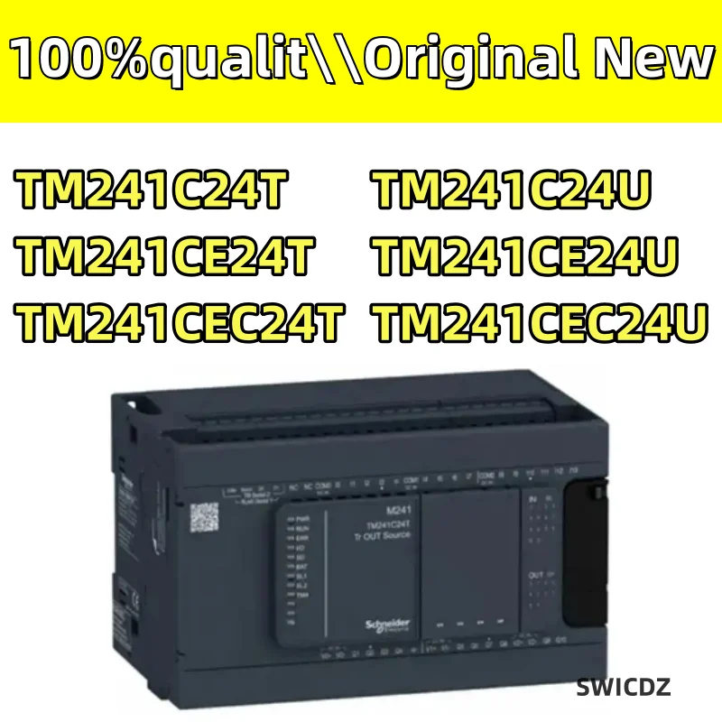 100% new original TM241CEC24U TM241CEC24T TM241C24T TM241CE24T TM241C24U TM241CE24U TM241CEC24U Transistor Output Pulse Output