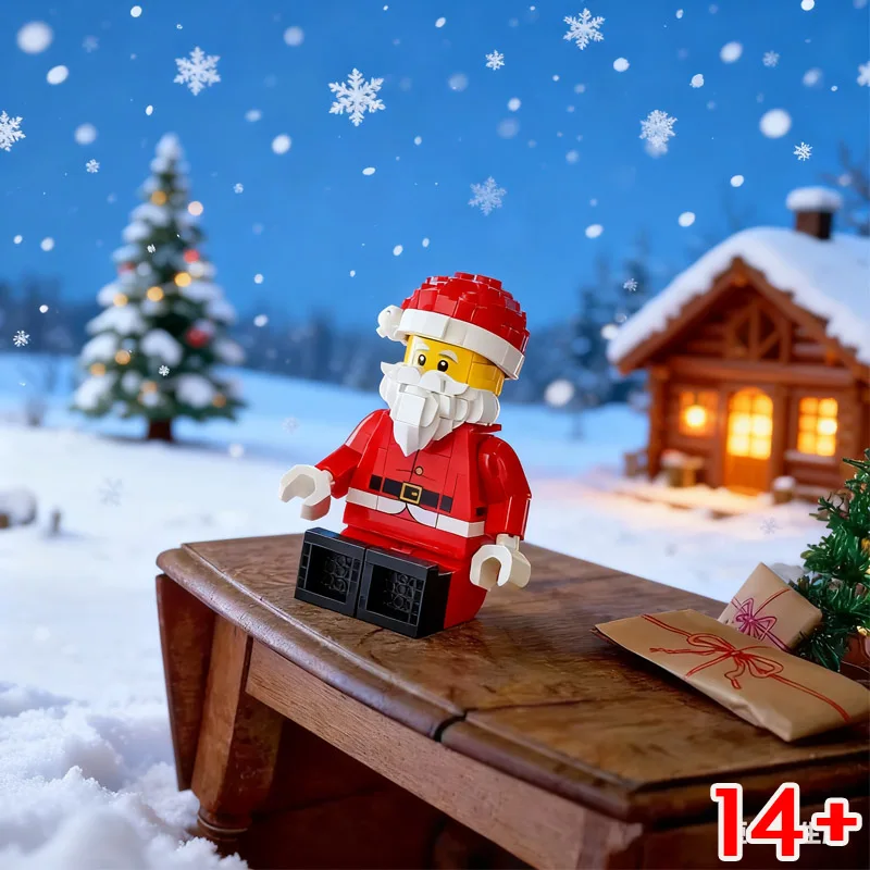 Hisgeru Bloques de construcción de Navidad de Papá Noel, compatibles con Lego de Navidad, micro bloques apilables, juguetes nuevos, caja de regalo de Año Nuevo, regalos de cumpleaños para niños de Hisgeru Bloques de construcción de Navidad de Papá Noel, compatibles con Lego de Navidad, micro bloques apilables, juguetes nuevos, caja de regalo de Año Nuevo, regalos de cumpleaños para niños de