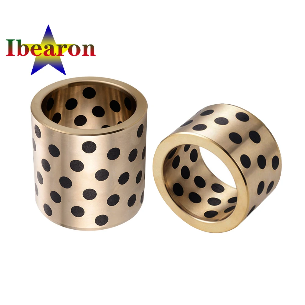 

2PCS/5PCS/10PCS JDB ID 4mm OD 6,8mm MDZB Graphite Copper Sleeve Solid-Lubricating Wear-resisting Self-lubricating 3D Printer