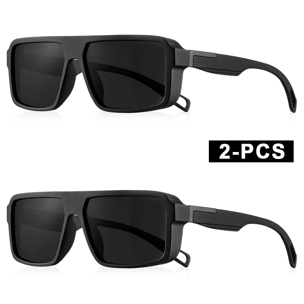 CRIXALIS Square Polarized Sunglasses Unisex 8