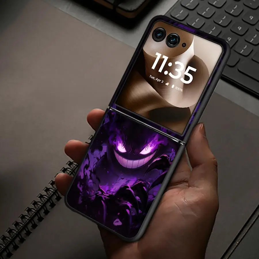 Back Phone Cover Luxury Funda Case for Motorola 50 60 Ultra 50/60 Hot Comic Pokemon Art