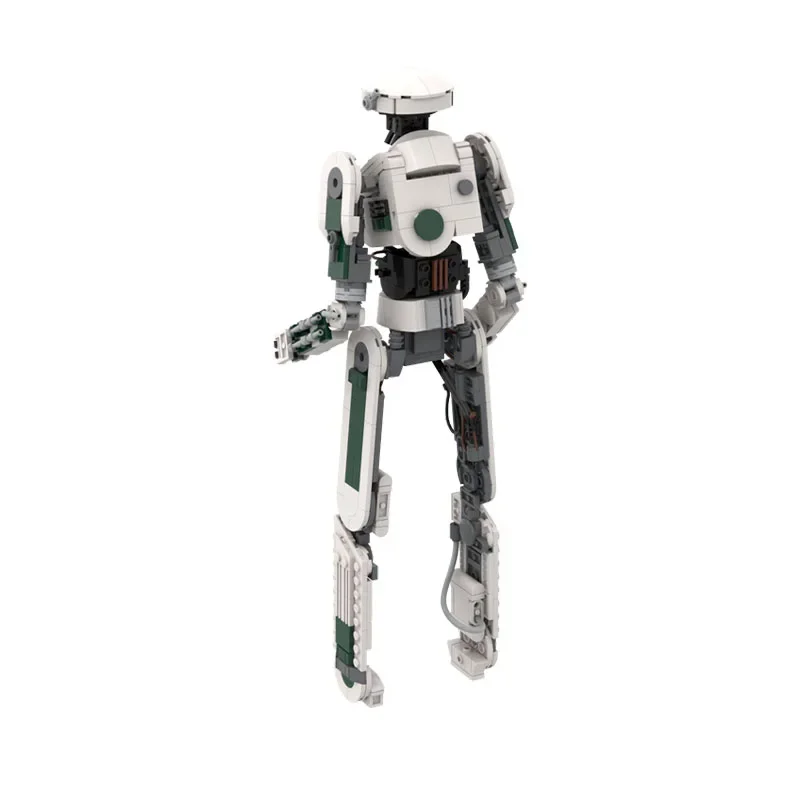 590 Pcs Star Battle MOC L337es Droid Display Figure Modular Model Building Blocks Creative Assembly Collector Display Gift Set