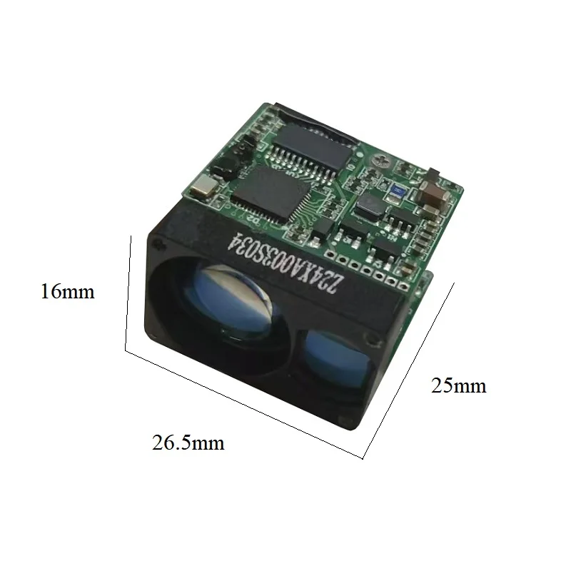 PTF-S High Sampling Rate 905nm Laser Distance Sensor 1500m Foresight UART Micro 1500 Meter Laser