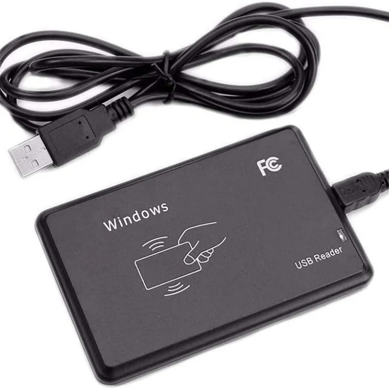 Czytnik RFID FFYY-USB Dual Band ID+ IC Bezdotykowy Czytnik Kart Inteligentnych z Regulacją Czułości Obsługa Telefonów Komórkowych i Systemów Windows