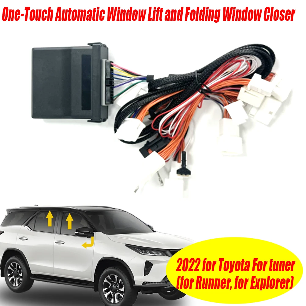 One-Touch Automatic Window Lift and Folding Closer for Toyota Runner and Crosser 2022 Years Later for Toyota