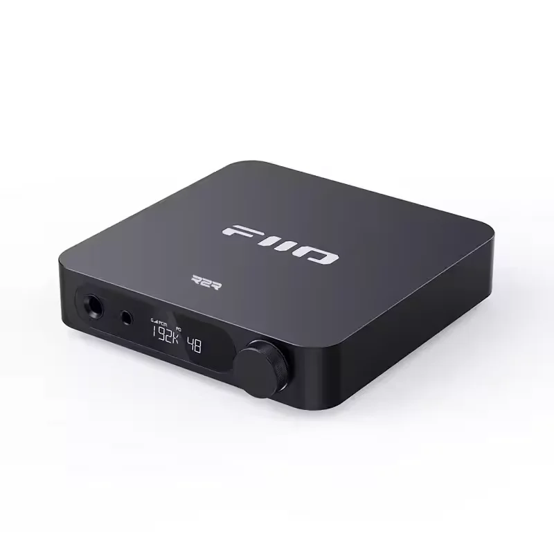 FiiO K11 R2R DAC and Headphone Amplifier for Home Audio or PC, 6.35mm and Balanced 4.4mm, RCA, Coaxial, Optical, 384kHz/24Bit