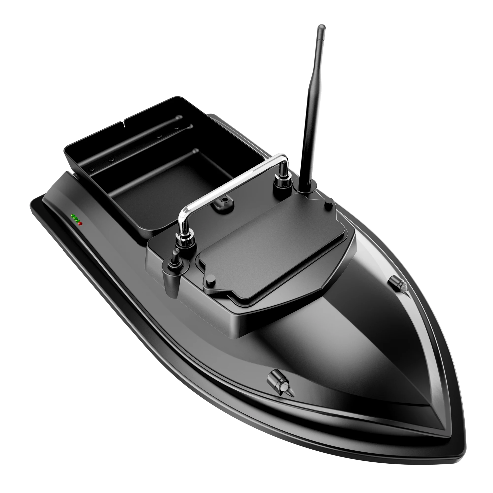 Flytec V050 500M RC Angelköderboot Dual Power Fixed Speed Cruise mit 2kg Loading Fish Feeder Köderboot